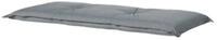 Madison Auflage Bank 50% Baumwolle/50% Polyester, L Basic, grau, 120 x 48 cm