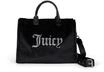 Juicy Couture - Einkaufstasche aus Polyester f&uuml;r Damen, Schwarz , Taglia unica