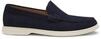 BOSS Herren Sienne Loaf Loafer aus Veloursleder mit Logo-Pr&auml;gung und TPU-Sohle
