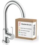 instmaier Leona | Niederdruck K&uuml;chenarmatur 360&deg; schwenkbar | Chrom | Wasserhahn
