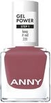 ANNY Gel Power Nail Polish &ndash; Gel-Farb-Nagellack ohne UV-Lampe, brillanter Glanz &