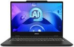 MSI VenturePro 15 AI A1UDXG-011IT Notebook, 15,6 Zoll FHD 144Hz, Intel Core Ultra 7