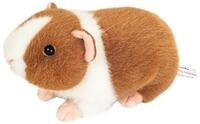 Teddy Hermann 92665 Meerschweinchen Hellbraun-Weiss 19 cm, Kuscheltier