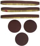 Scheppach 3903301707 Schleifb&auml;nder/Schleifpapier-Satz 12tlg f. Band-u.