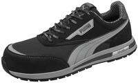 Puma Safety Rider BLK Low S1PS ESD &ndash; atmungsaktiv, metallfrei, rutschfest &ndash;