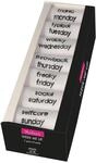 Hudson Unisex Socken Weekly Box Sortiment 9990 35-38