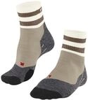 FALKE Damen Wandersocken TK2 Explore Short Stripe W Sso Wolle Funktionsmaterial