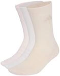 adidas Unisex Cushioned Sportswear Crew Socks 3 Pair Pack Socks, putty