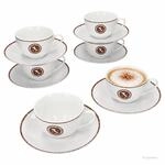 Ritzenhoff & Breker Authentic Italian 12tlg Cappuccino-Set I 6X Tasse 200 ml &...