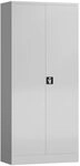 Aktenschrank Metallschrank abschlie&szlig;bar mit 2 T&uuml;ren, 4 Fachb&ouml;den 1800 x 800 x