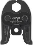 VEVOR V28 Pressbacke, 28 mm Pressbacke f&uuml;r V-f&ouml;rmige Edelstahlrohre, Crimpbacken