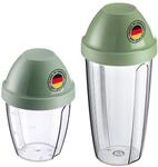 Westmark 2 Mix- und Sch&uuml;ttelbecher/Shaker mit herausnehmbarer Mixscheibe &ndash;