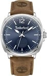 Timberland Herren Analog Quarz Uhr mit Leder Armband TDWGA0010603