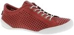 Andrea Conti Damen Schn&uuml;rschuh Halbschuh Leder Sneaker mit Perforierung...