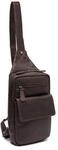 The Chesterfield Brand - Leder Slingbag Braun Turelle