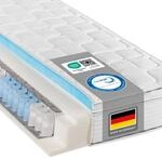Federkernmatratze BeCo Diamant Plus, 26 cm Luxush&ouml;he, Gelschaum Topper fest