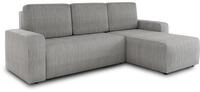 Sofnet Ecksofa Roma L mit Schlaffunktion und Bettkasten - Cord Stoff - L-Form Couch,