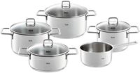 Fissler LumiTherm Edelstahl-Topfset 5-teilig &ndash; Made in Germany, polierter 18/10