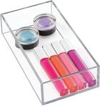 iDesign Clarity Make-up-Organizer, lange Aufbewahrungsbox f&uuml;r Make-up, aus