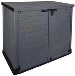 Duramax Cedargrain StoreAway 1200L Gartenhaus aus Kunststoff / flacher Deckel,