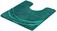 Kleine Wolke WC-Vorleger Mystic Petrol 55 x 55 cm mit Ausschnitt