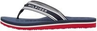 Tommy Hilfiger Damen Flip Flops Webbing Summer mit Gurtband-Riemen, Mehrfarbig (Rwb),