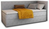 Sofnet Boxspringbett Flame mit Bettkasten - Einzelbett mit Bonell-Matratze und