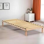 Coemo Pyxis Bettgestell mit integriertem Lattenrost, 90x200 cm