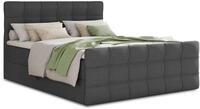 Sofnet Boxspringbett Best Lux mit Fu&szlig;teil, 2 Bettk&auml;sten und Topper -...