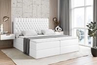 ALTDECOR Boxspringbett mit Matratze und Lattenrost, Boxbett, Topper,...