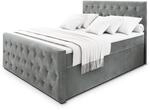 Masseno Boxspringbett FONDI 180x200 cm Komplett-Set mit Matratze und Topper,