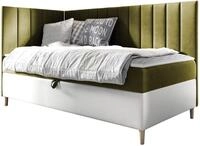 Mirjan24 Boxspringbett Junior Chapeni III mit Bettkasten Holzf&uuml;&szlig;e...