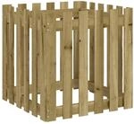 vidaXL Pflanzk&uuml;bel, Blumenk&uuml;bel mit Lattenzaun-Design, Pflanzkasten &Uuml;bertopf...