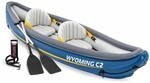 Intex 68389NP &ndash; Aufblasbares Kajak Wyoming C2, 2-Sitzer, Blau, 307 x 89 x 53...