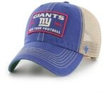 47 Herren NFL Wabash Trucker Clean Up Adjustable Hat, New York Giants, Royal,