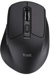 Trust Niven Kabellose Maus Bluetooth + 2.4GHz, Leise Tasten, Schwarz