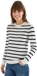 Cecil Damen Gestreifter Strukturpullover