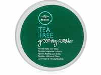 Paul Mitchell Tea Tree Grooming Pomade - Styling-Paste für mehr Glanz und Volumen,