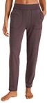 CALIDA Deepsleepwear Warming Hose Damen, mit Seitentaschen, mit breitem Bund,