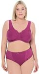 Ulla Popken Damen Entlastungs-BH Fuchsia pink 110F
