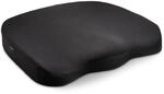 Kensington K55805WW Ergonomisches Sitzkissen aus Formschaum Schwarz, 410x470x72