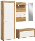 xonox.home Garderobe Jam X8BK6G01 Garderobenkombination Garderoben-Set in Wotan Eiche