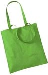 Westford Mill - Baumwoll-Tragetasche mit langen Henkeln / Apple Green, One