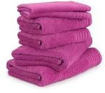 M&ouml;ve Handtuchset New Classic 6-TLG Handt&uuml;cher - 2X 30x50 cm + 2X 50x100 cm +