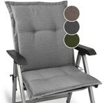 Beautissu Premium Gartenstuhlauflage Niedriglehner 105x50x7cm Dicke Polster...