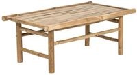 Couchtisch Bambusholz hellbraun rechteckig 80 x 45 cm Indoor & Outdoor Todi