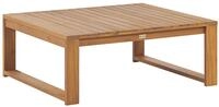 Beliani Garten Beistelltisch Zertifiziertes Akazienholz Hellbraun rechteckig...