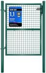 SONGMICS Gartentor, Gartent&uuml;r, verzinkter Stahl, robust und langlebig,