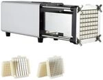 VEVOR Elektrischer Pommes Frites Schneider Kartoffelschneider mit 1/2-Zoll- und