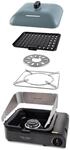 CADAC Van Cook FFD Combo Kompakter Campinggrill - FFD-Flammenschutz